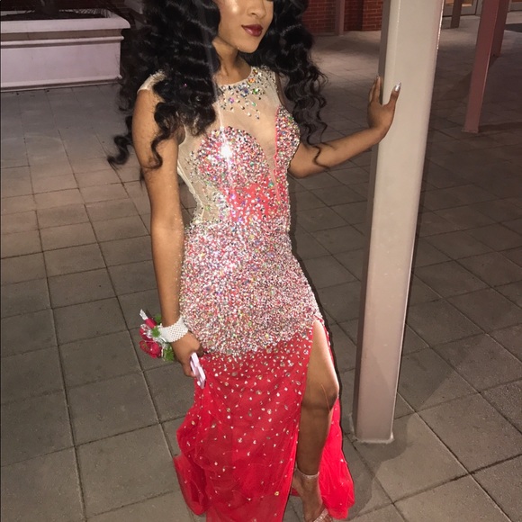 Red Prom Dress - Picture 4 of 4